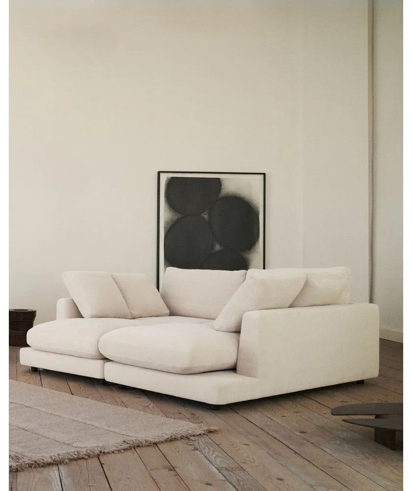 Krémszínű kanapé 210 cm Gala – Kave Home