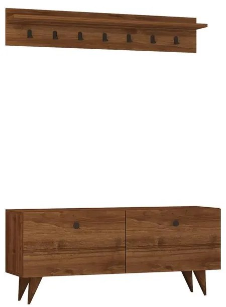 Előszobafal Rupa - Walnut