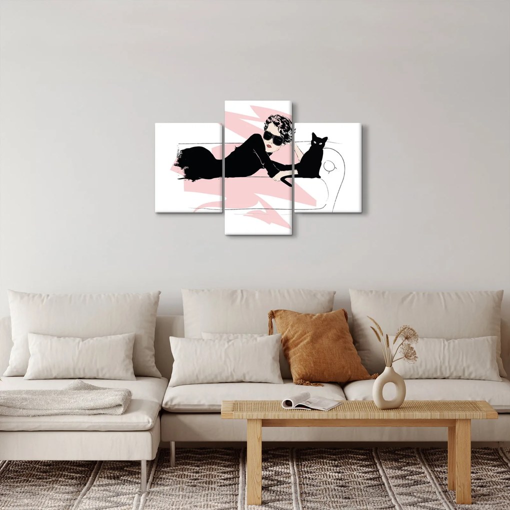 Kép - Fashion lady (90x60 cm)