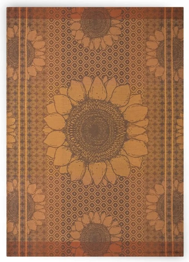 Sunflowers konyhai törlőkendő 50x70 Zwoltex Goat narancssárga