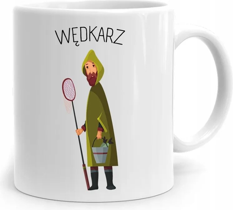 Horgász Ajándék Bögre Horgász Nyomtatott Fényképpel