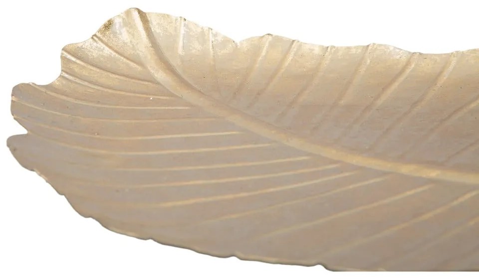 Leaf aranyszínű dekoráció, 35,5 x 23 cm - Mauro Ferretti
