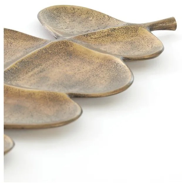 Fém dekoratív tálca 25x52 cm Akaki – Light &amp; Living