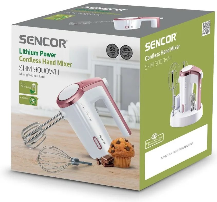 Sencor SHM 9000WH akkus kézi habverő