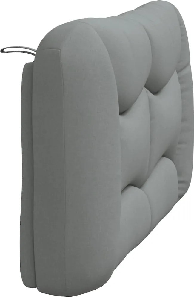 világosszürke szövet fejtámla párna Hvar 120 cm