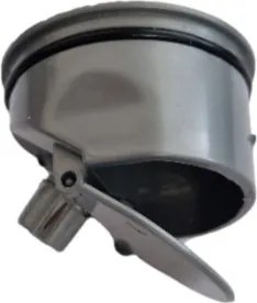 Carmine zuhanyfolyóka - rozsdamentes - 60 cm