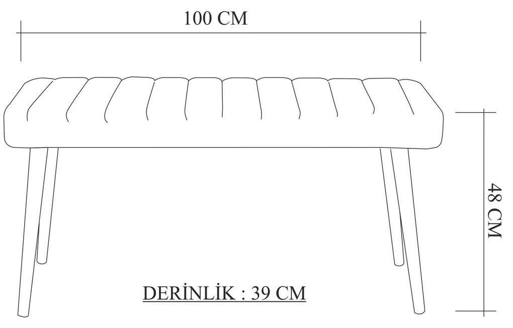 Étkezőgarnitúra (3 db) Costa 1048 - Atlanti fenyő, Sötétkék