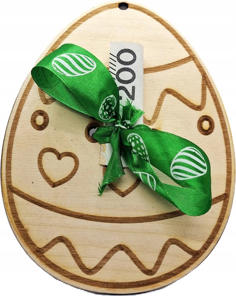 Ajándék húsvéti deszka pénz édesség medál húsvéti tojás_1