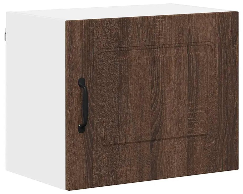 Fali konyhaszekrény 2 pcs Barna Tölgy 50 x 31 x 40 cm Faanyag