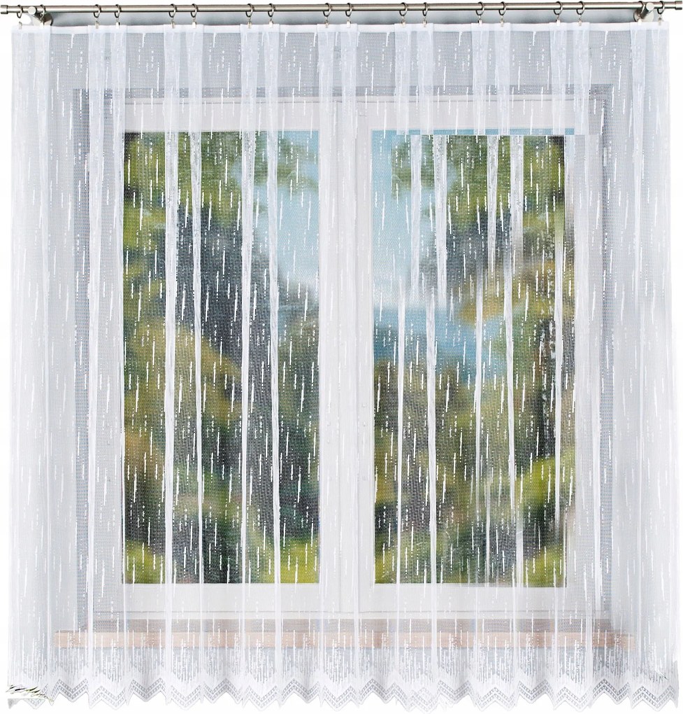 Jacquard függöny Mintás 000146 200x180cm egyenes (kész) szegéllyel