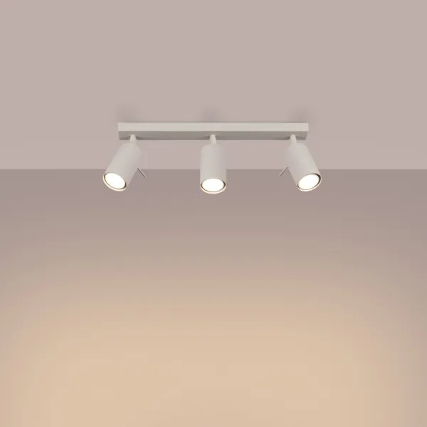 Sollux SL.1496 - Spotlámpa RING 3xGU10/10W/230V krémes