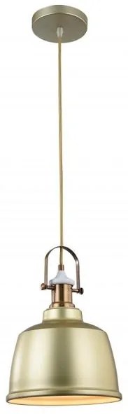 Lámpa Mennyezeti lámpatest ZENIT II,4043,AC220-240V,50/60Hz,1*E27, IP20,átmérő22,5CM,egy, arany