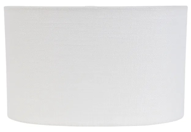 Ovális fehér lenvászon lámpabúra 25/16/15
