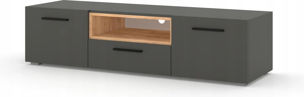 Tv szekrény Anette 151 cm grafit craft