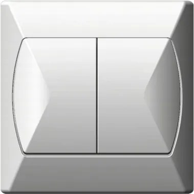 Kapcsoló Gyertyatartó Kapcsoló Fehér Ospel Akcentus