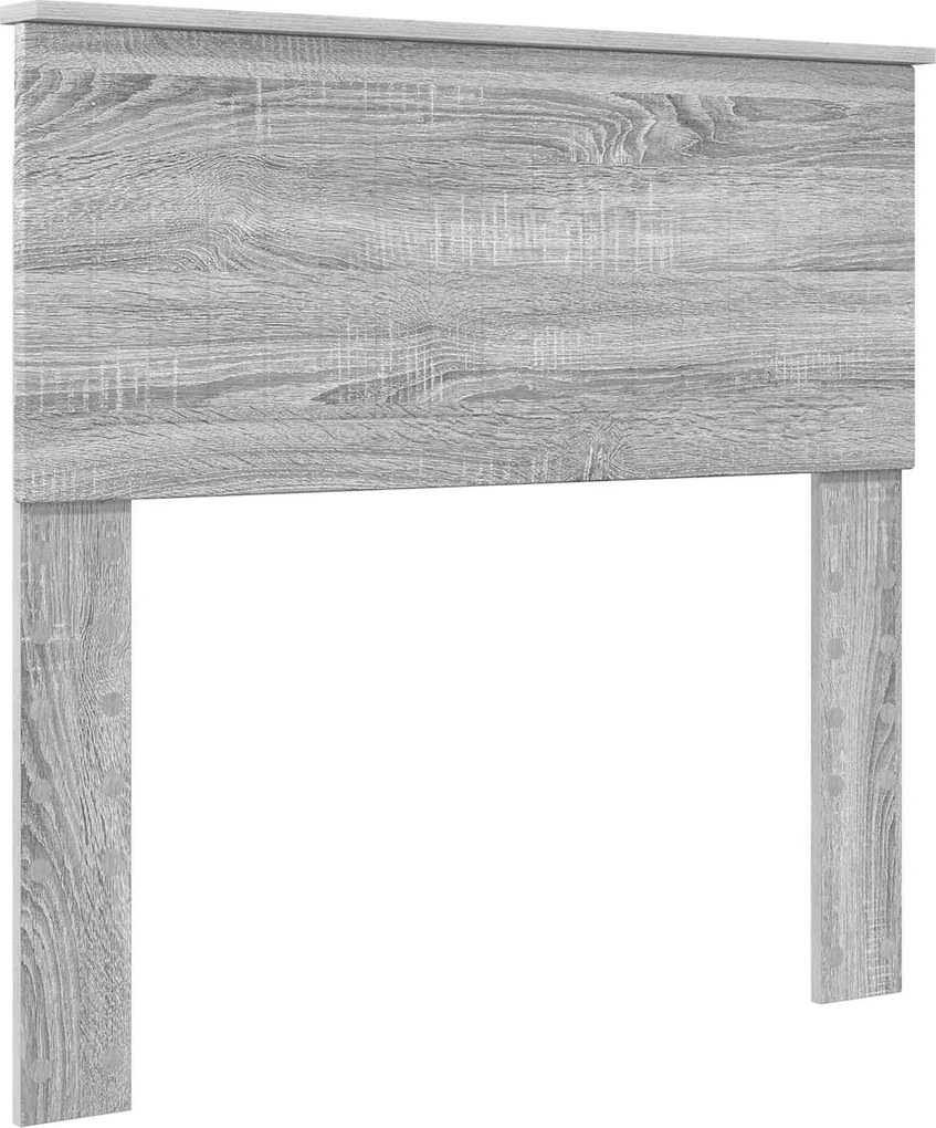 vidaXL Fejtámla Szürke Sonoma 90 cm Faanyag