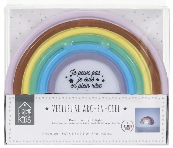 LED gyerek éjjeli lámpa DREAMBOW 14x7cm