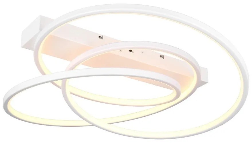 Fehér LED dimmelhető mennyezeti lámpa 49x64 cm Darvin – Trio
