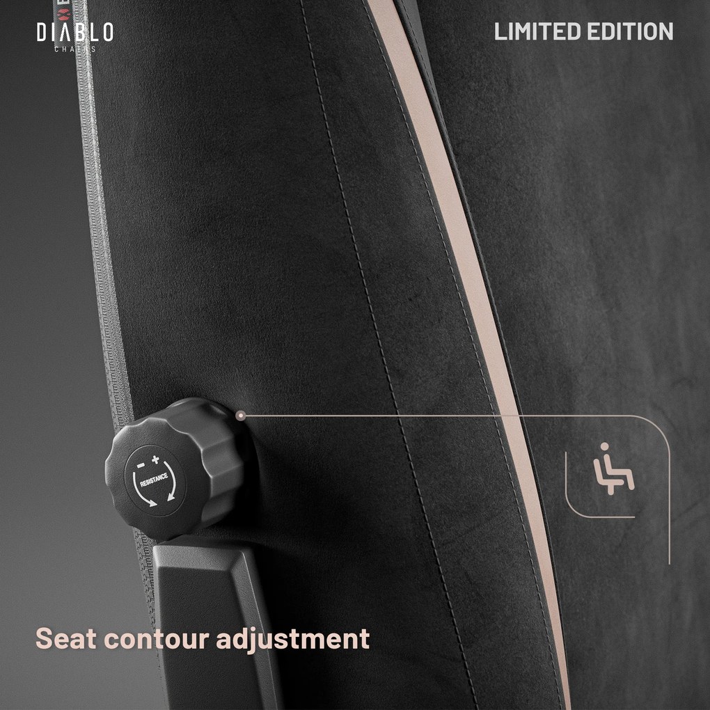 Diablo X-Eye 2.0 Ultra Black Gamer Szék