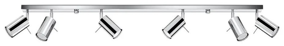 Sollux SL.0732 - Spotlámpa RING 6xGU10/10W/230V