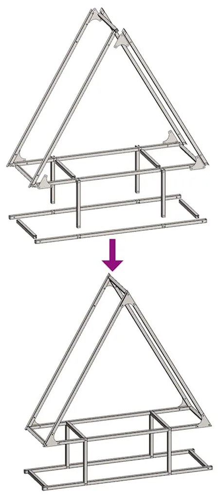 antracitszürke hidegen hengerelt acél tűzifatároló 80x25x90 cm