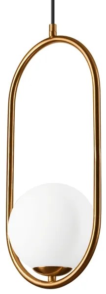 Csillár zsinóron AMBER 1xG9/5W/230V 140 cm