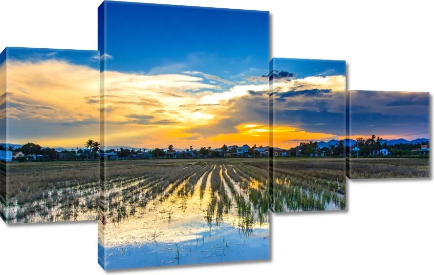 Vászonkép 130x80 Kilátás Tájkép