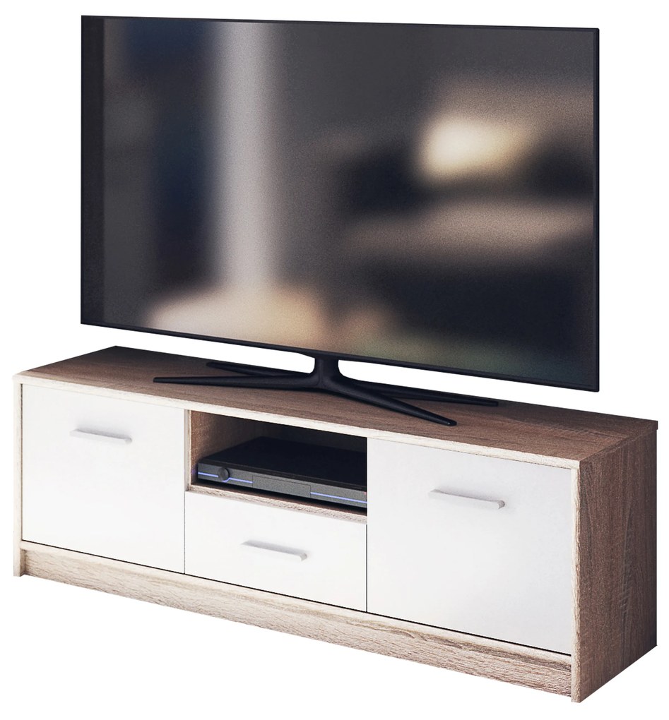 TV asztal Terrell (szonoma tölgy + fehér). 1053287