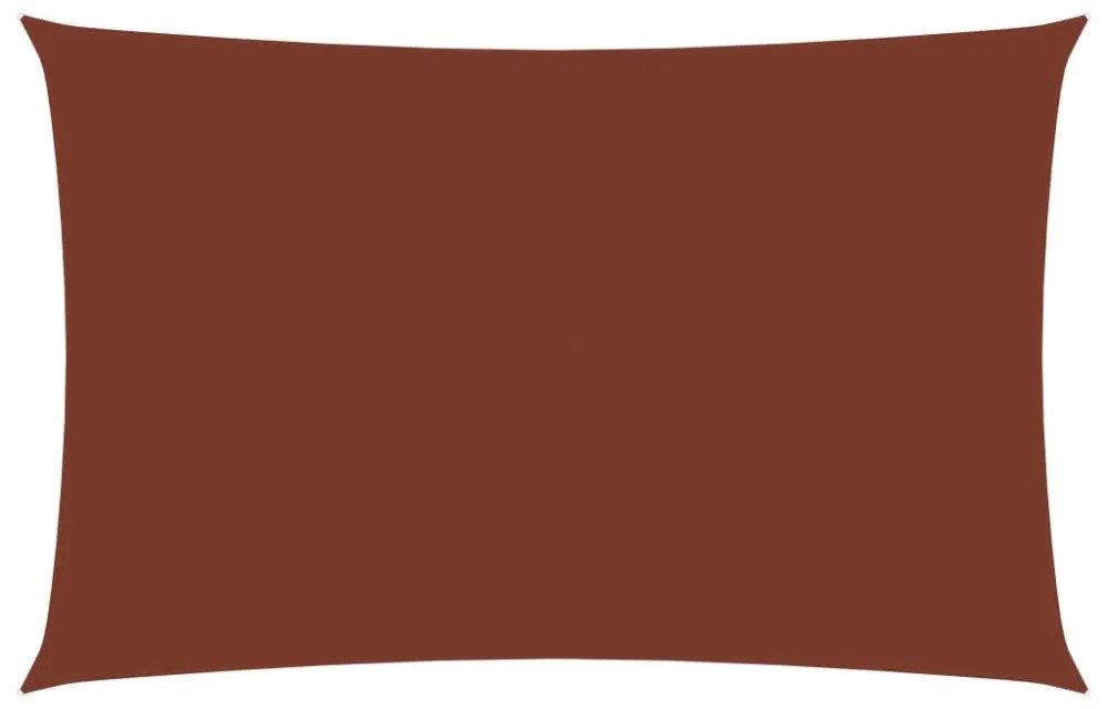 vidaXL terrakotta téglalap alakú oxford-szövet napvitorla 3 x 6 m