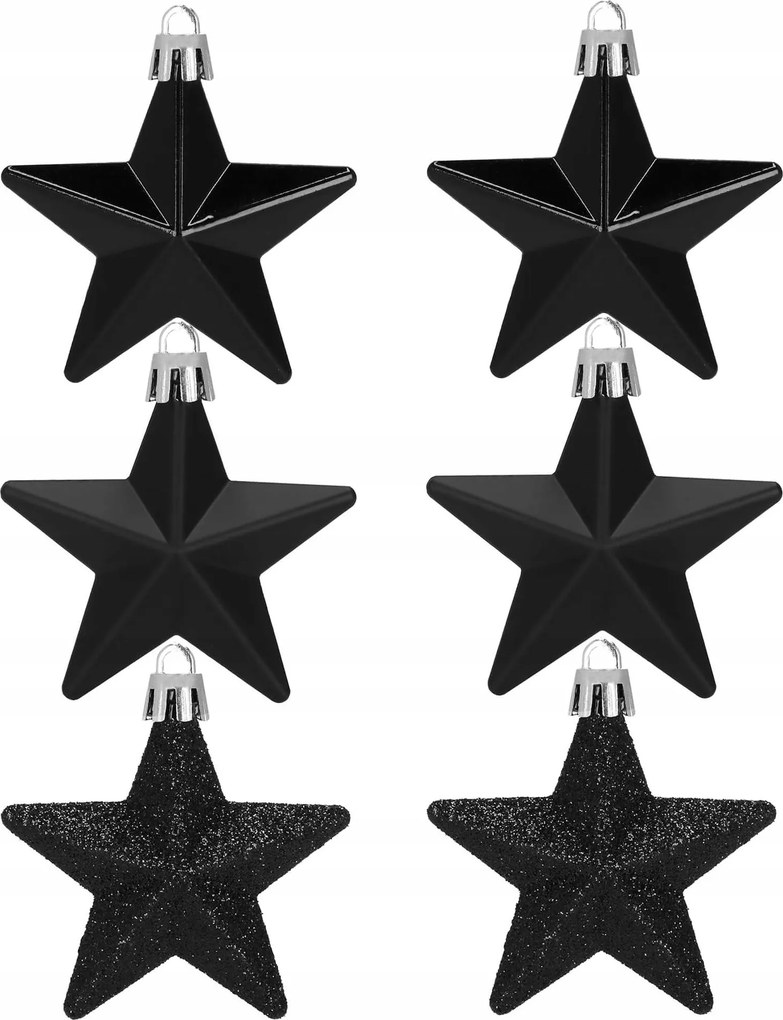 Karácsonyfadísz Nád 6 Db-os Karácsonyfadísz Szett Törhetetlen Csillagok