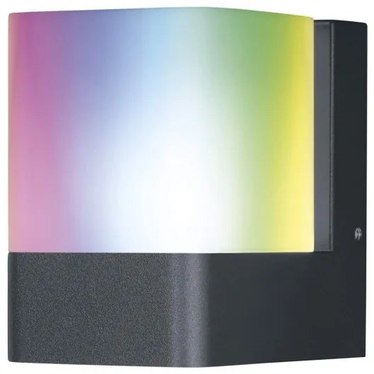 Ledvance - LED RGB kültéri fali lámpa SMART + CUBE LED / 9,5W / 230V IP44 Wi-Fi