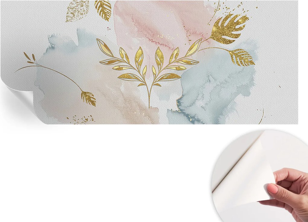 Öntapadós fali fotótapéta Hálószobába Botanikus báj 250x104 cm