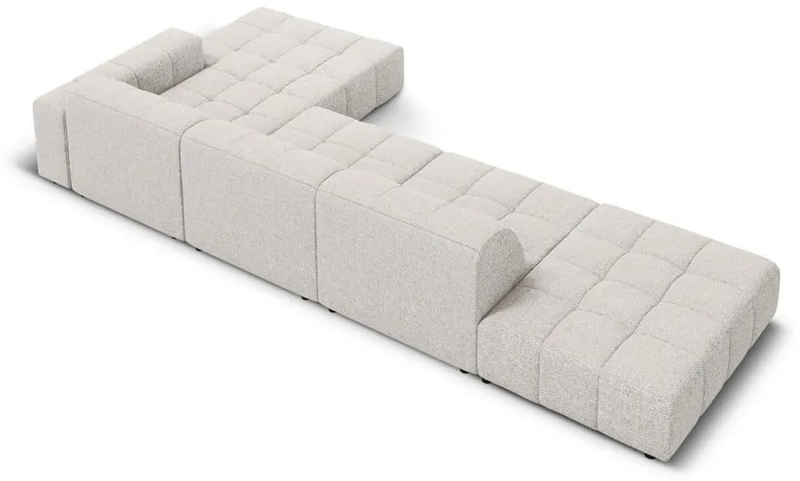 Világosszürke sarokkanapé (jobb oldali) Chicago – Cosmopolitan Design