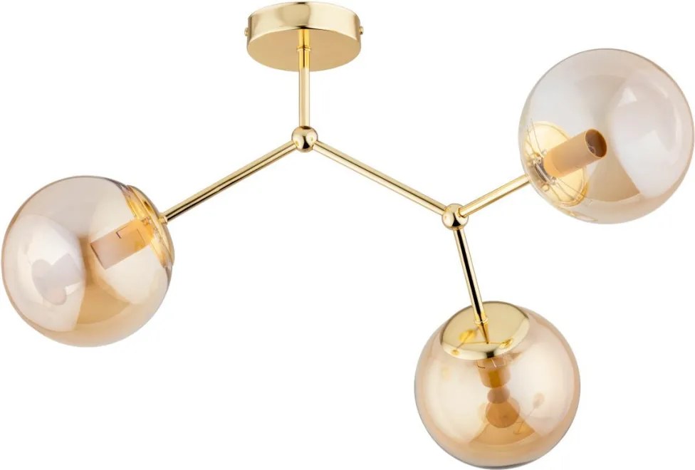 ALFA 62264 GOLEM Glamour Mennyezeti Lámpa Arany E14 IP20