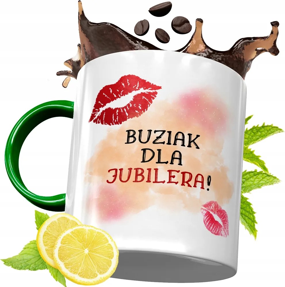 Zöld Bögre Ékszerésznek Születésnapi Ajándék fényképes nyomtatással