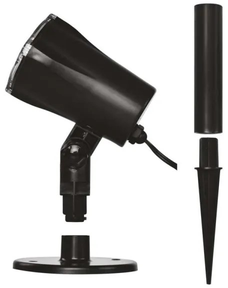 LED Karácsonyi kültéri projektor LED/3,6W/230V IP44 hideg fehér