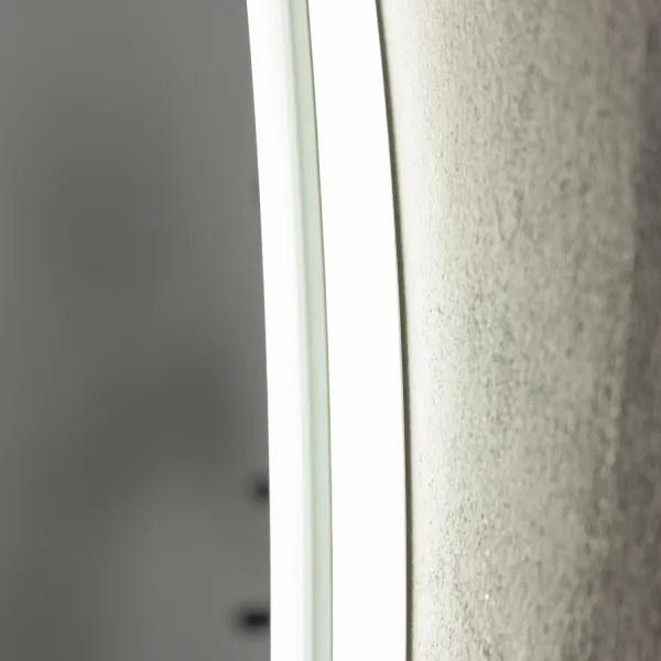 Brilagi - CLARA PRO LED tükör, dimmelhető, beépített fűtéssel és háttérvilágítással, LED/19W/230V, Ø 60 cm, IP44