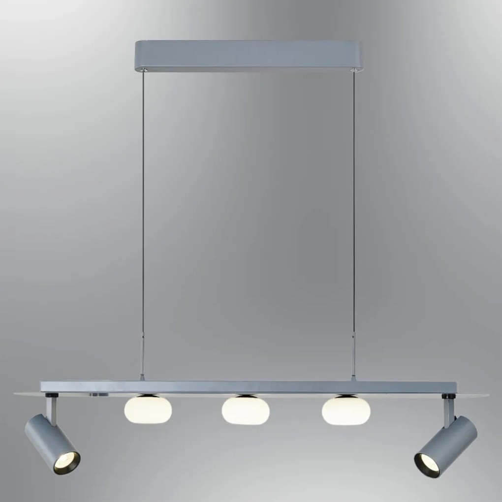 Üveg függőlámpa, 120 cm – 5044-5AS-16