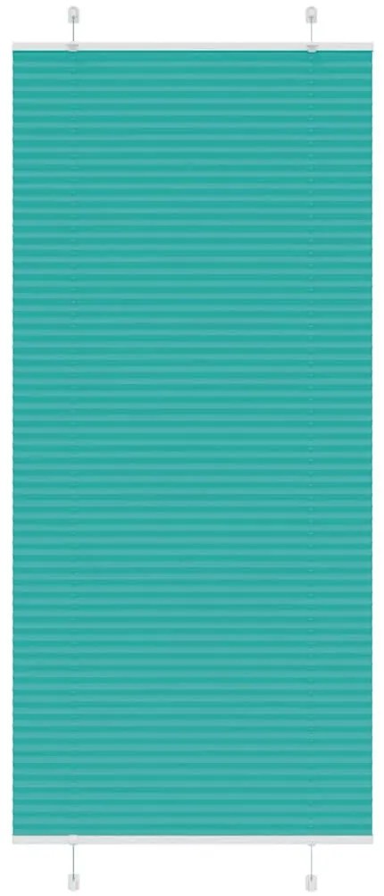 pliszírozott redőny Benzinzöld 100x200 cm szövetszélesség