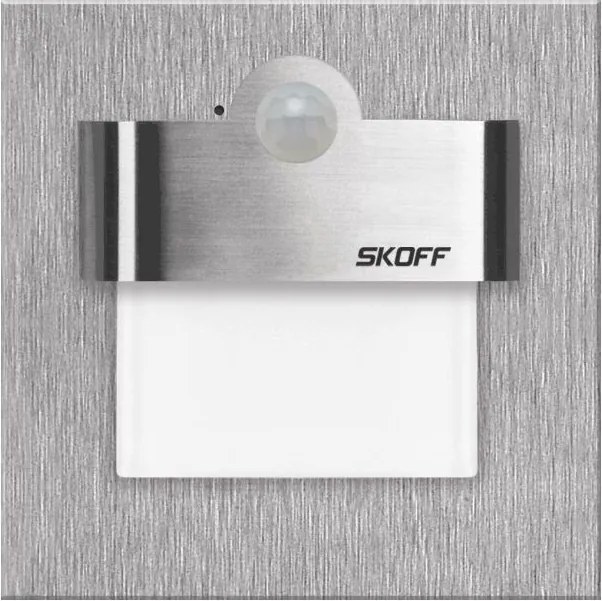 Skoff TANGO PIR 120º MJ-TAN-K-B-1-ML-ML-01 Beépíthető lépcsőházi lámpa 1x1,0W/LED 12000K/BLUE IP20