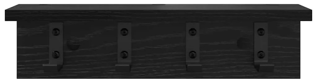 Fali Kabáthorog Musta tammi 40 x 10.5 x 10.5 cm Faanyag