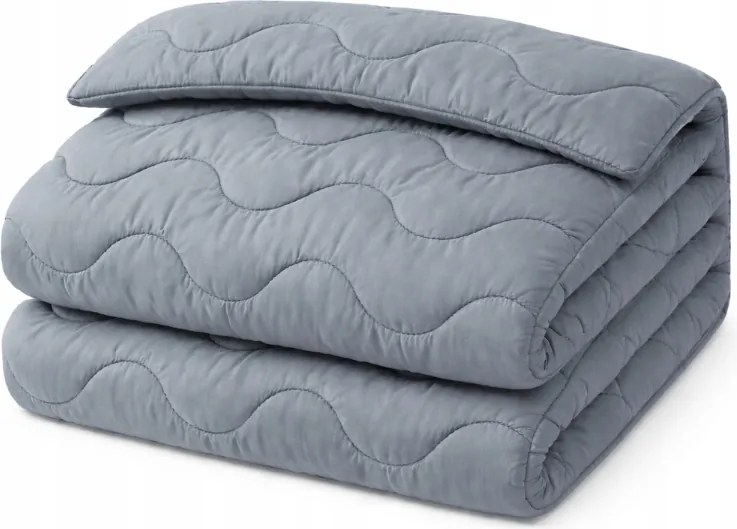 Szürke négyévszakos paplan 220x200 antiallergén meleg Lengyel Prémium minőség