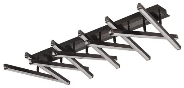 LED Dimmelhető felületre szerelhető csillár LED/125W/230V 3000-6500K + távirányítás