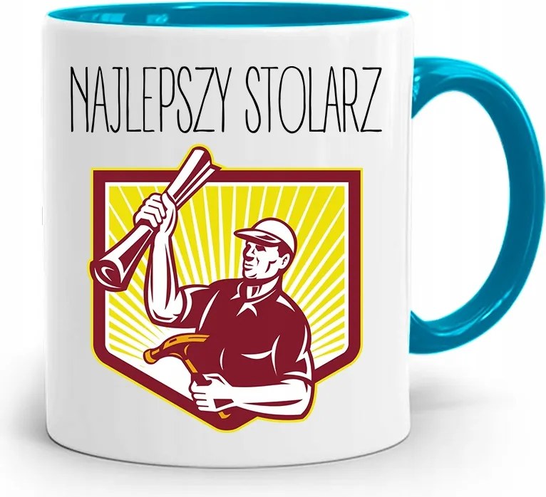 Kék Asztalos Bögre A Legjobb Asztalos fényképes nyomtatással