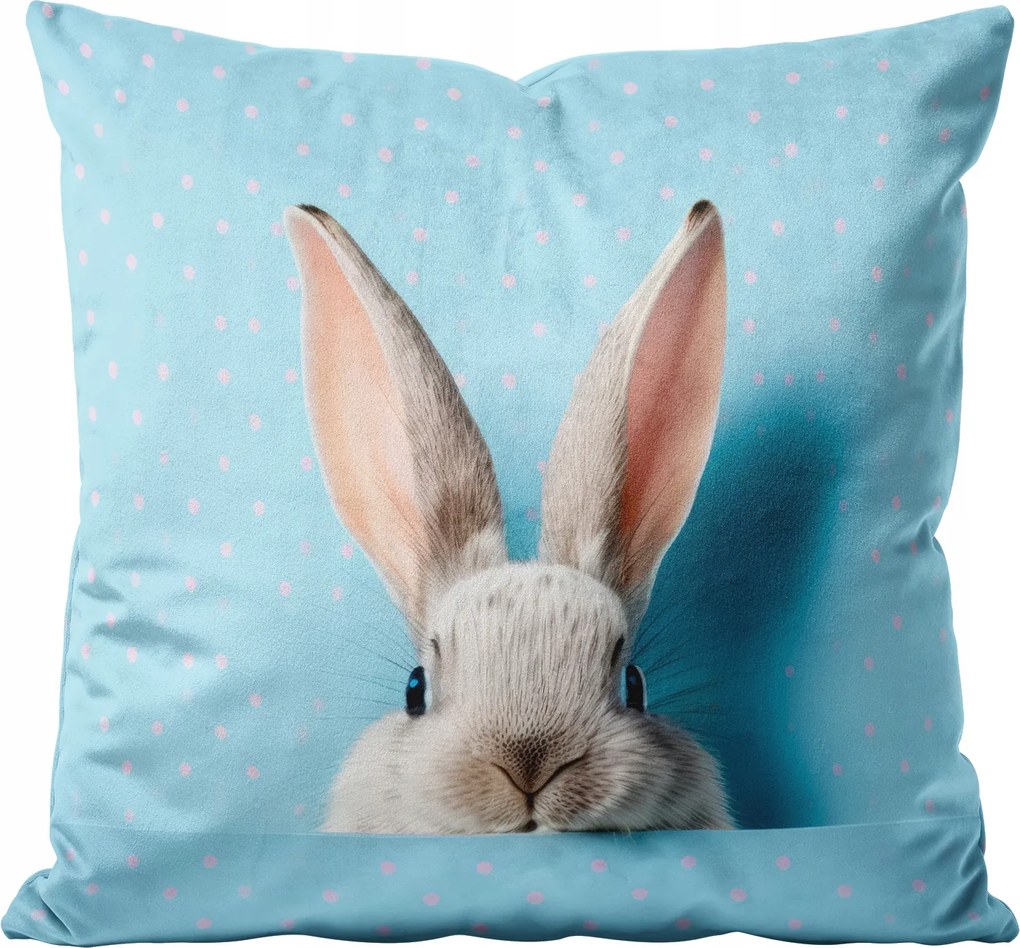 Húsvéti Velvet Velúr Párnahuzat 40x40cm Húsvéti Ajándék