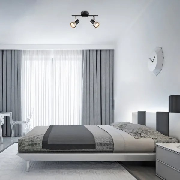 Rabalux 73012 - KONRAD mennyezeti spotlámpa 2xGU10/50W/230V