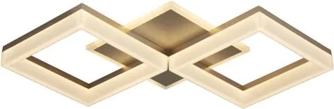 Searchlight 83510GO - dimmelhető LED mennyezeti lámpatest FENCE LED/25W/230V