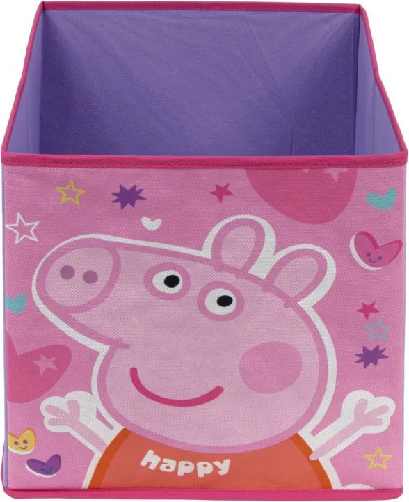 Peppa malac Happy játéktároló 31×31×31 cm