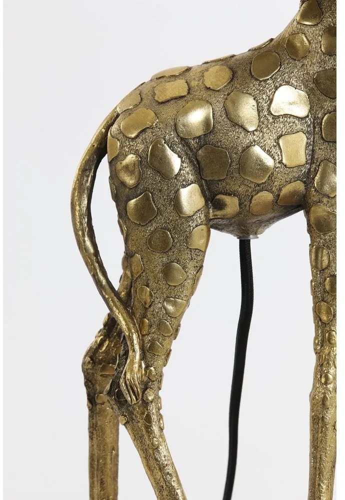 Fekete-bronzszínű asztali lámpa (magasság 61 cm) Giraffe – Light & Living