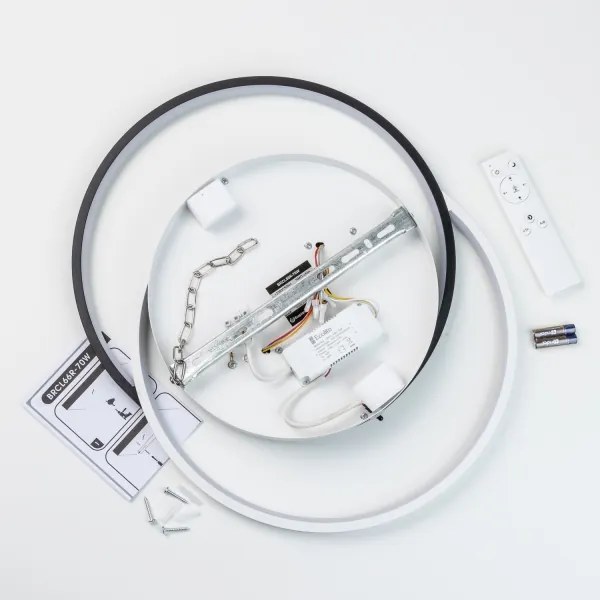 Brilagi - Fényerőszabályozható LED mennyezeti lámpatest VELO LED/70W/230V 3000-6500K + távirányító